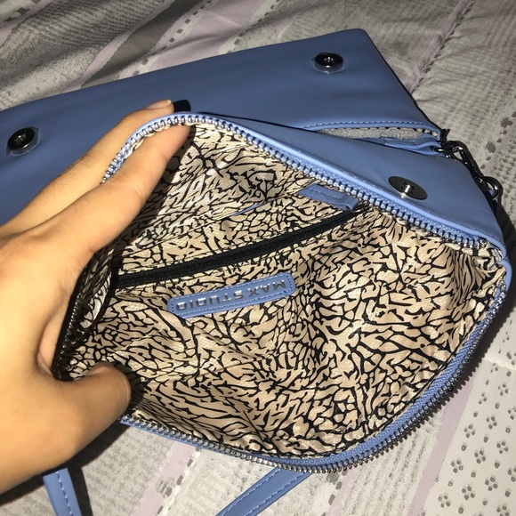 Max Studio Azure Blue Clutch - Picture 3 of 6